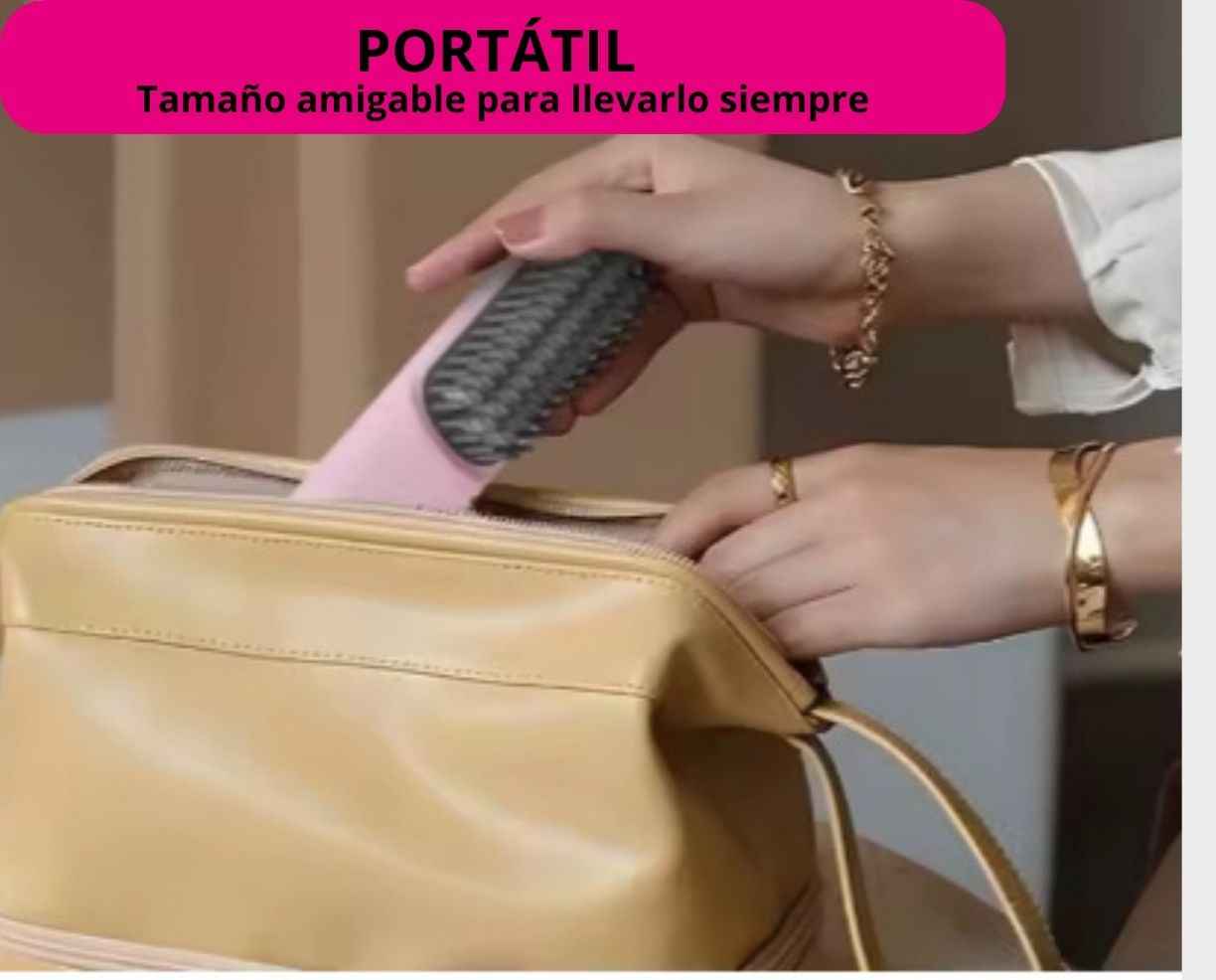 CEPILLO ALISADOR INALÁMBRICO RECARGABLE