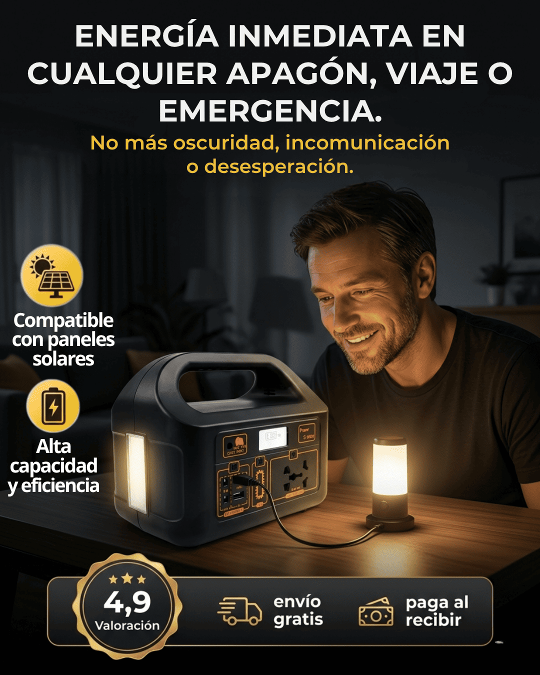 ESTACIÓN DE ENERGÍA PORTÁTIL
