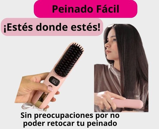 CEPILLO ALISADOR INALÁMBRICO RECARGABLE
